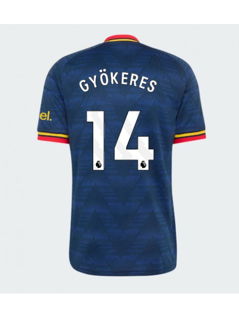 Arsenal Viktor Gyokeres #14 Auswärtstrikot 2026-27 Kurzarm Arsenal Viktor Gyokeres #14 Auswärtstrikot 2026-27 Kurzarm